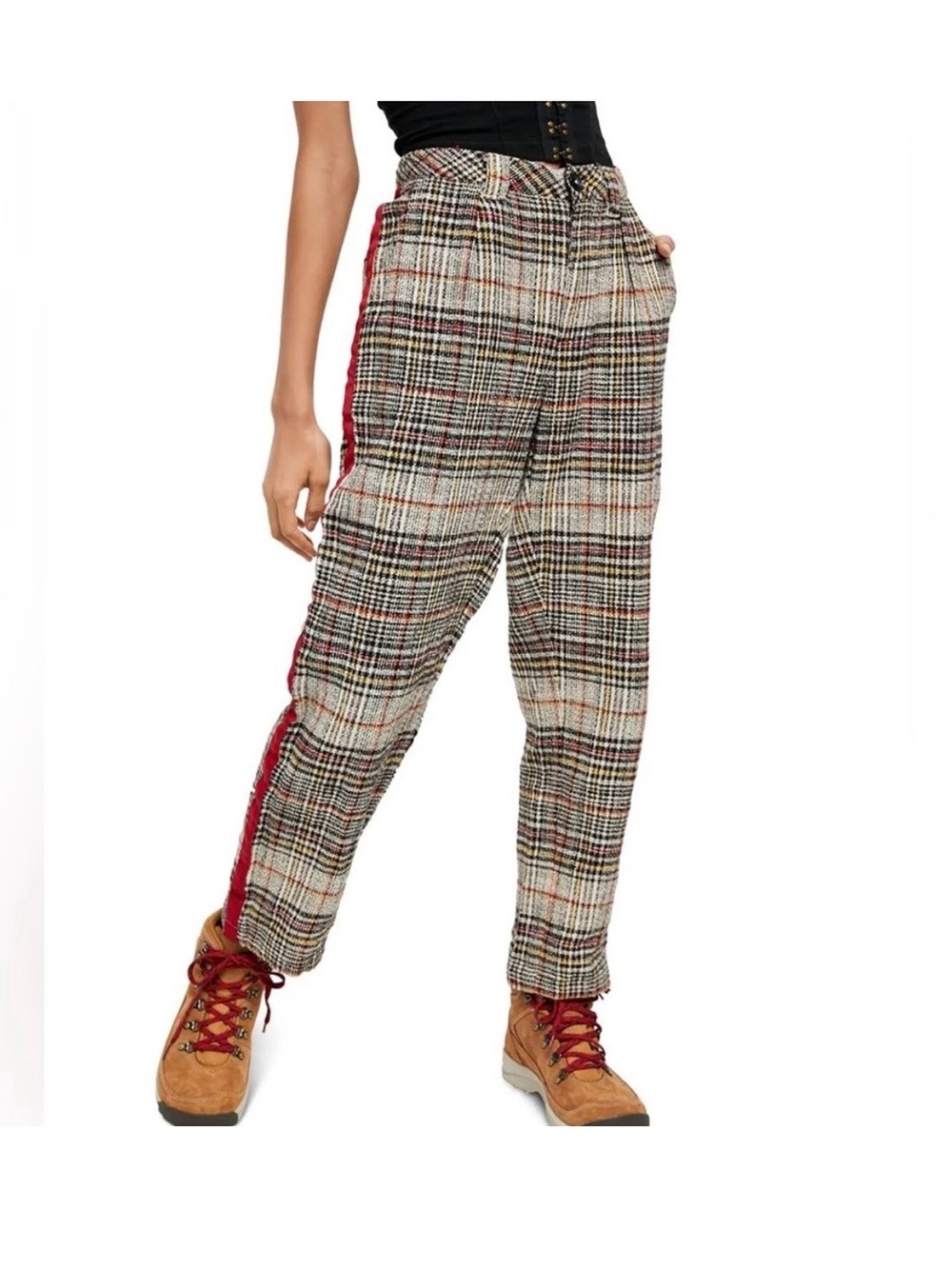 Free people Plaid Pant